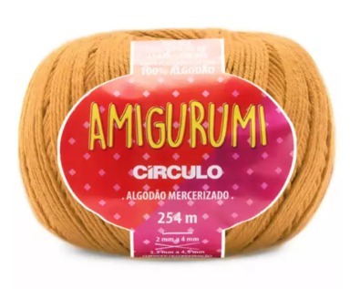 LINHA AMIGURUMI BEGE/MARROM